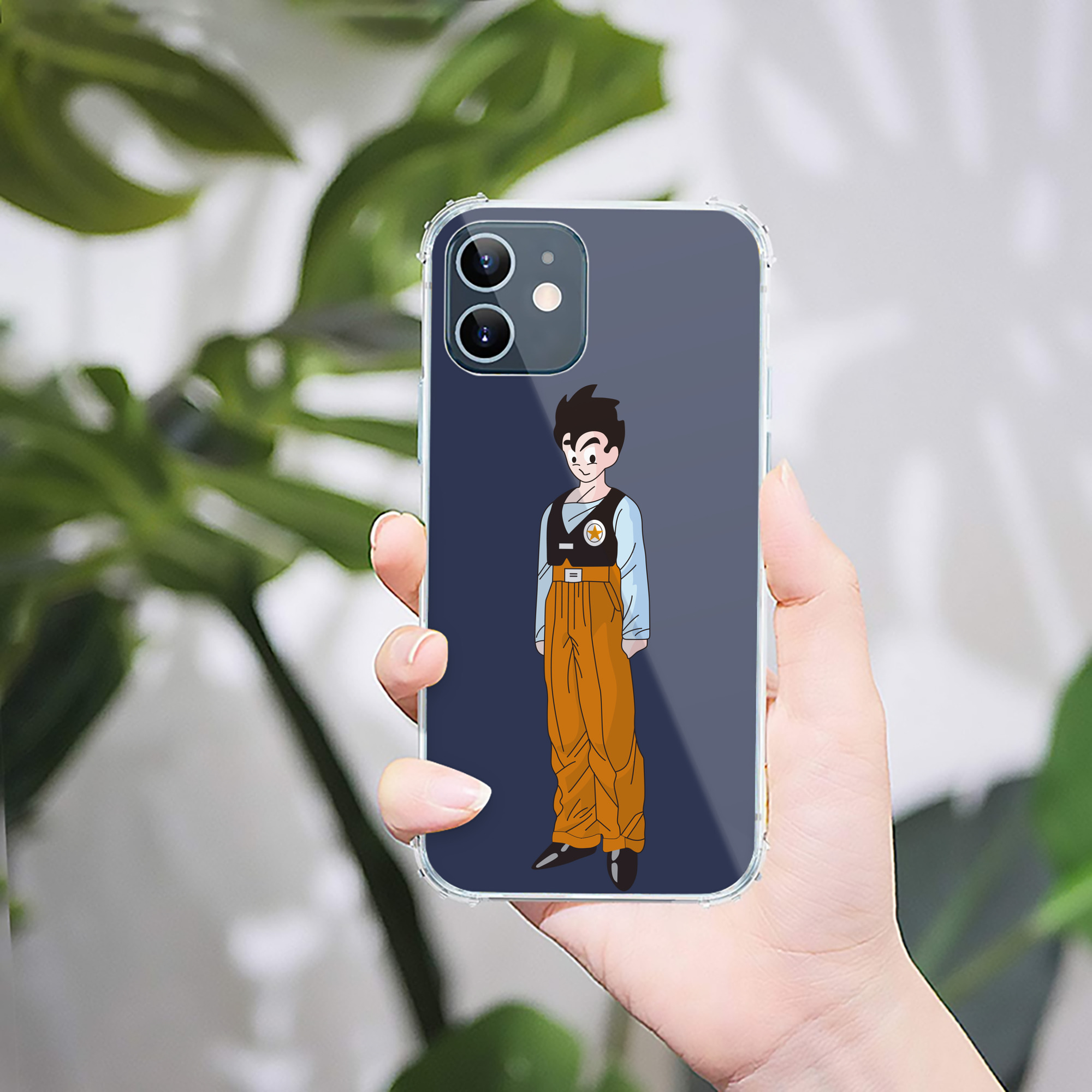（画像用） ドラゴンボール DRAGON BALL 【iPhone 12シリーズ対応】透明スマホケース（クリアソフトケース）
